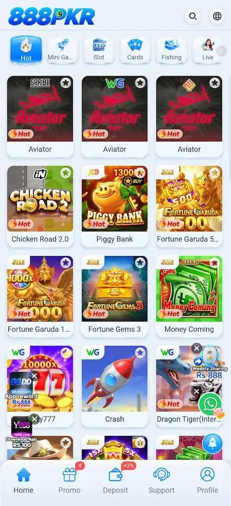 888PKR