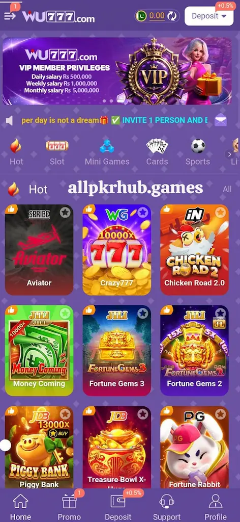 WU777 Game